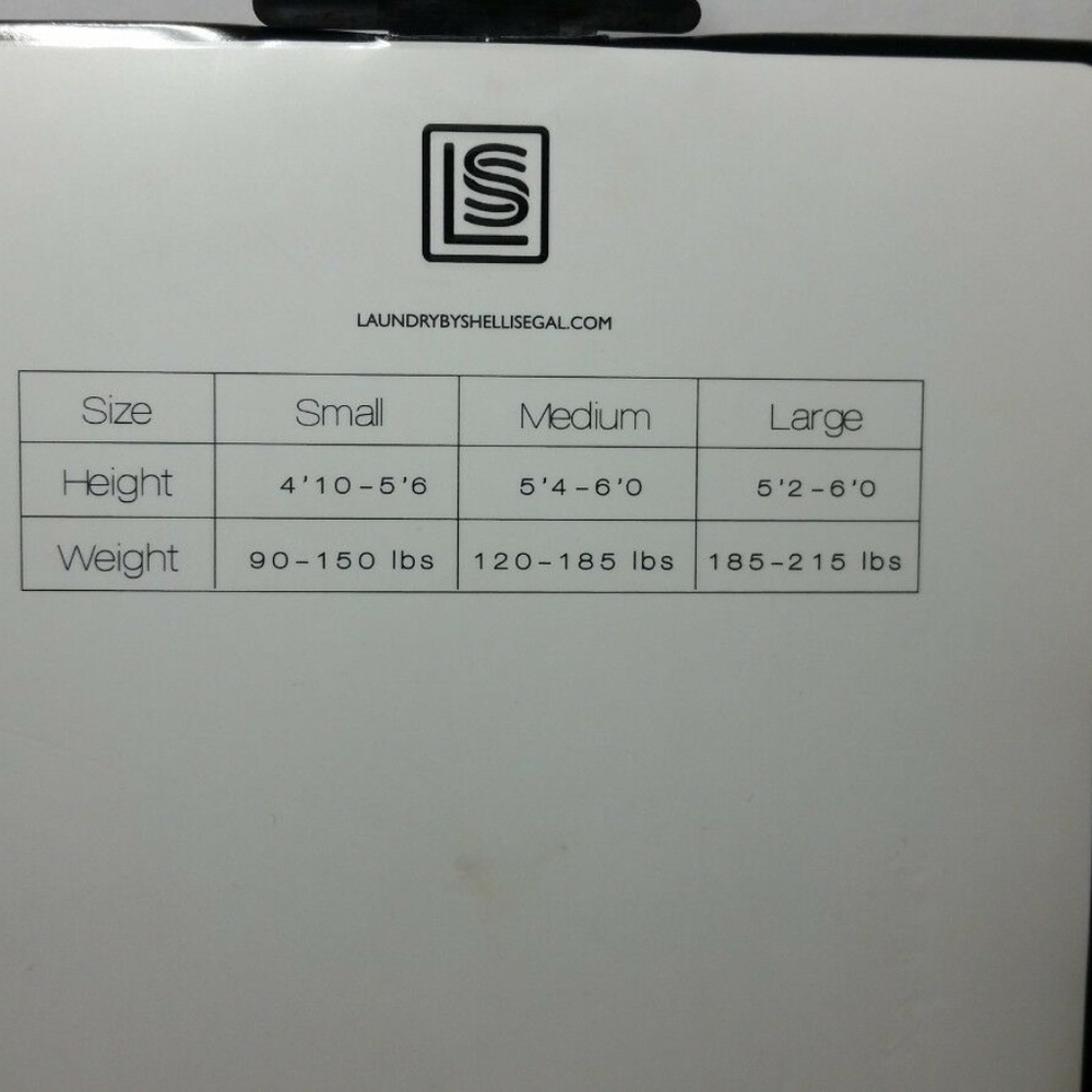 Black Fleece Lined Footless Tights Small Leggings - Picture 4 of 9